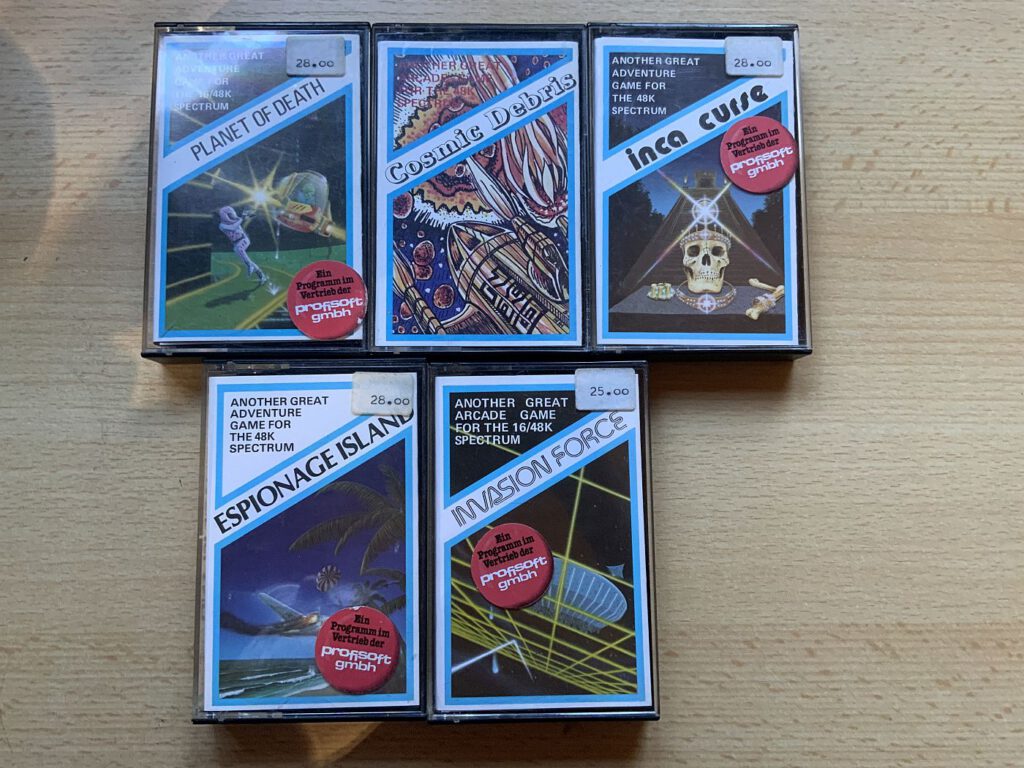Sinclair Spiele