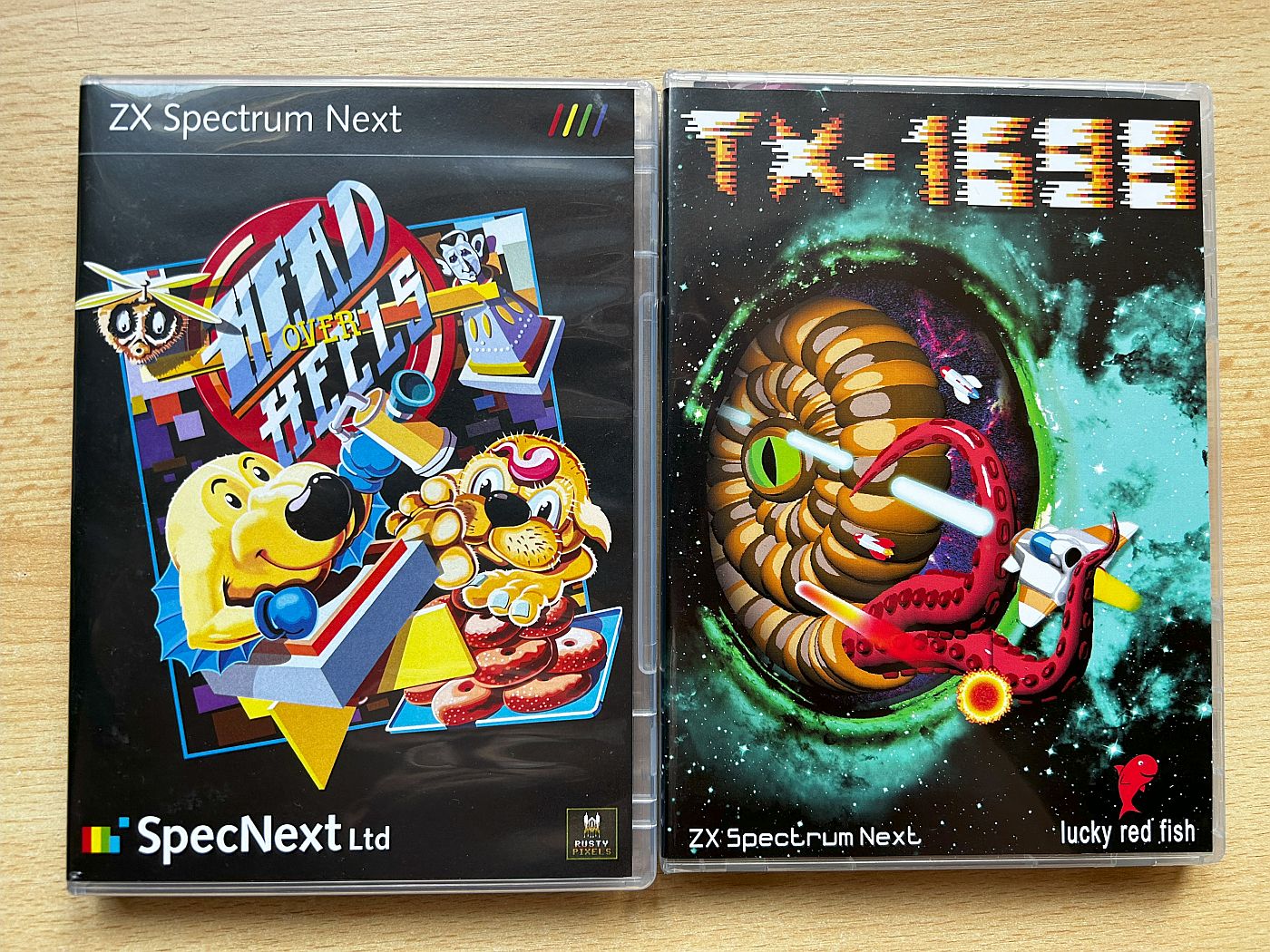 Head Over Heel und TX1696 für ZX Spectrum NEXT