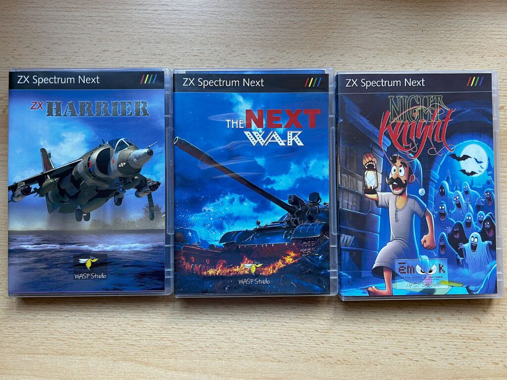 Spectrum NEXT-Spiele