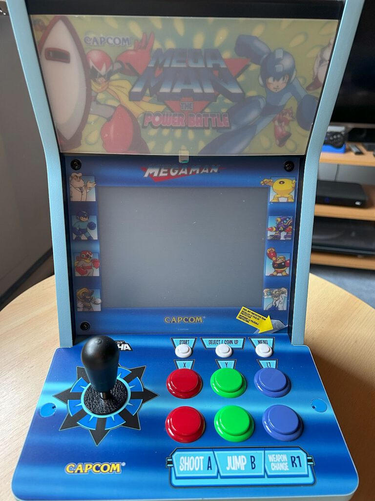 Evercade Alpha - Vorderseite