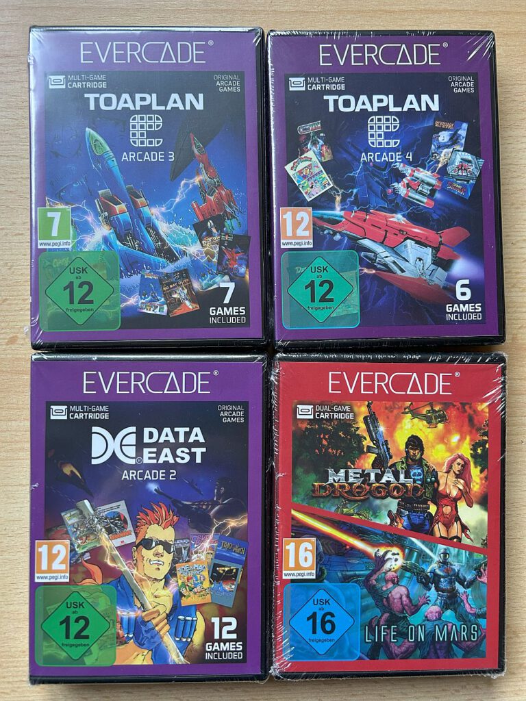 Evercade Spiele