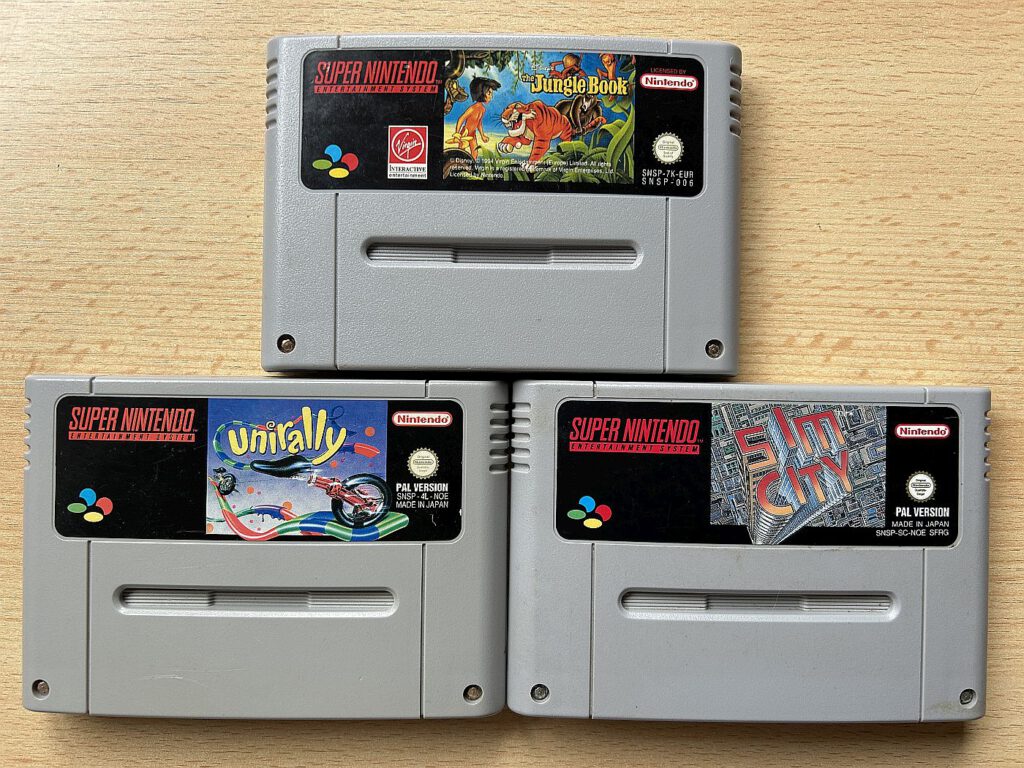 Super Nintendo Spiele