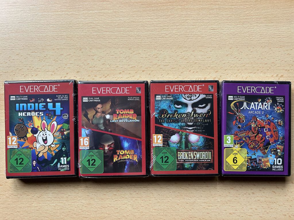 Evercade Spiele