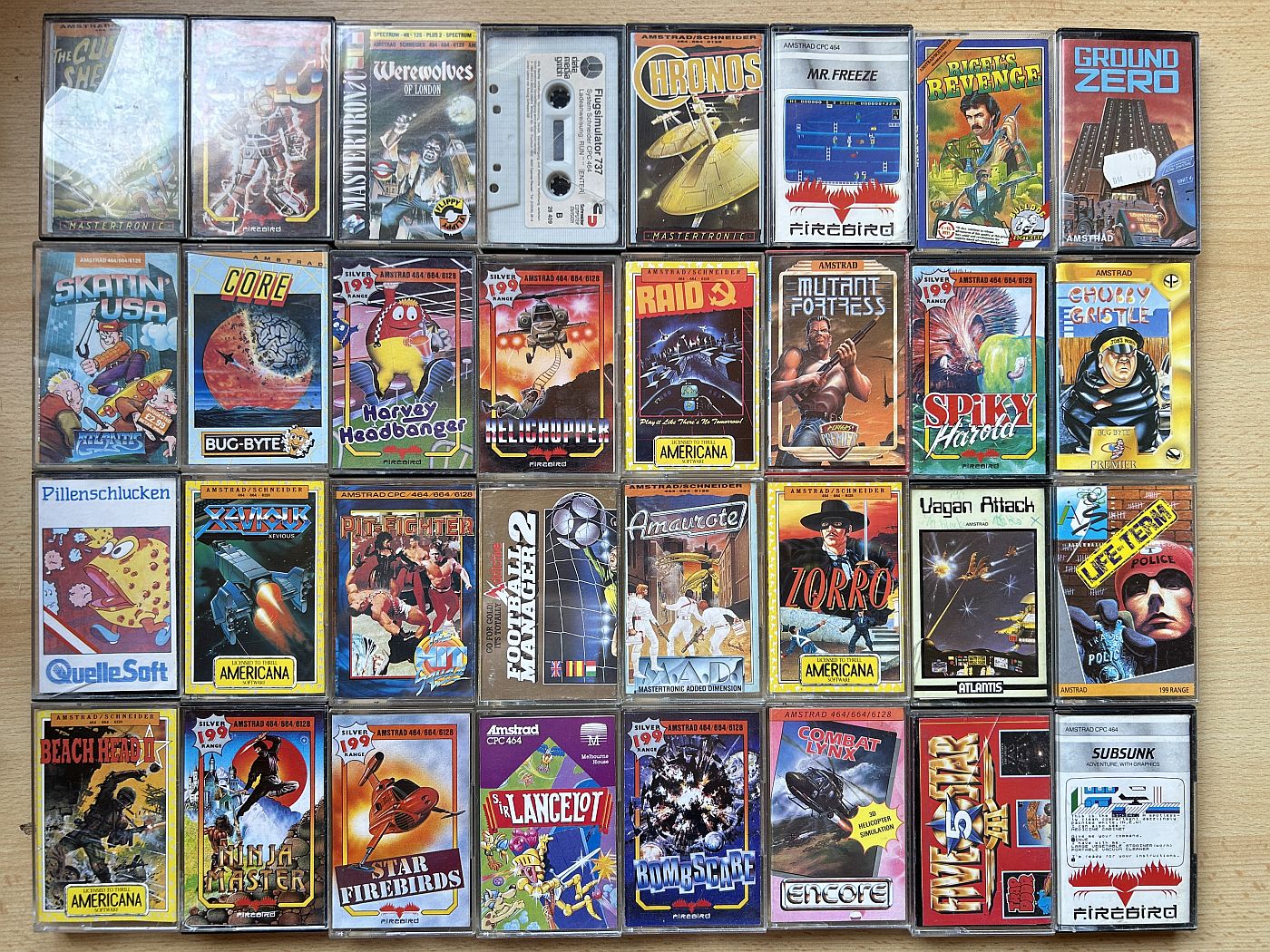 Schneider CPC Spiele