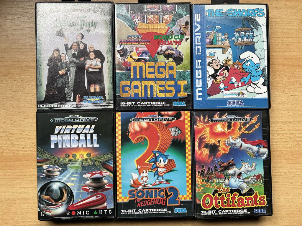 Sega Mega Drive Spiele 1