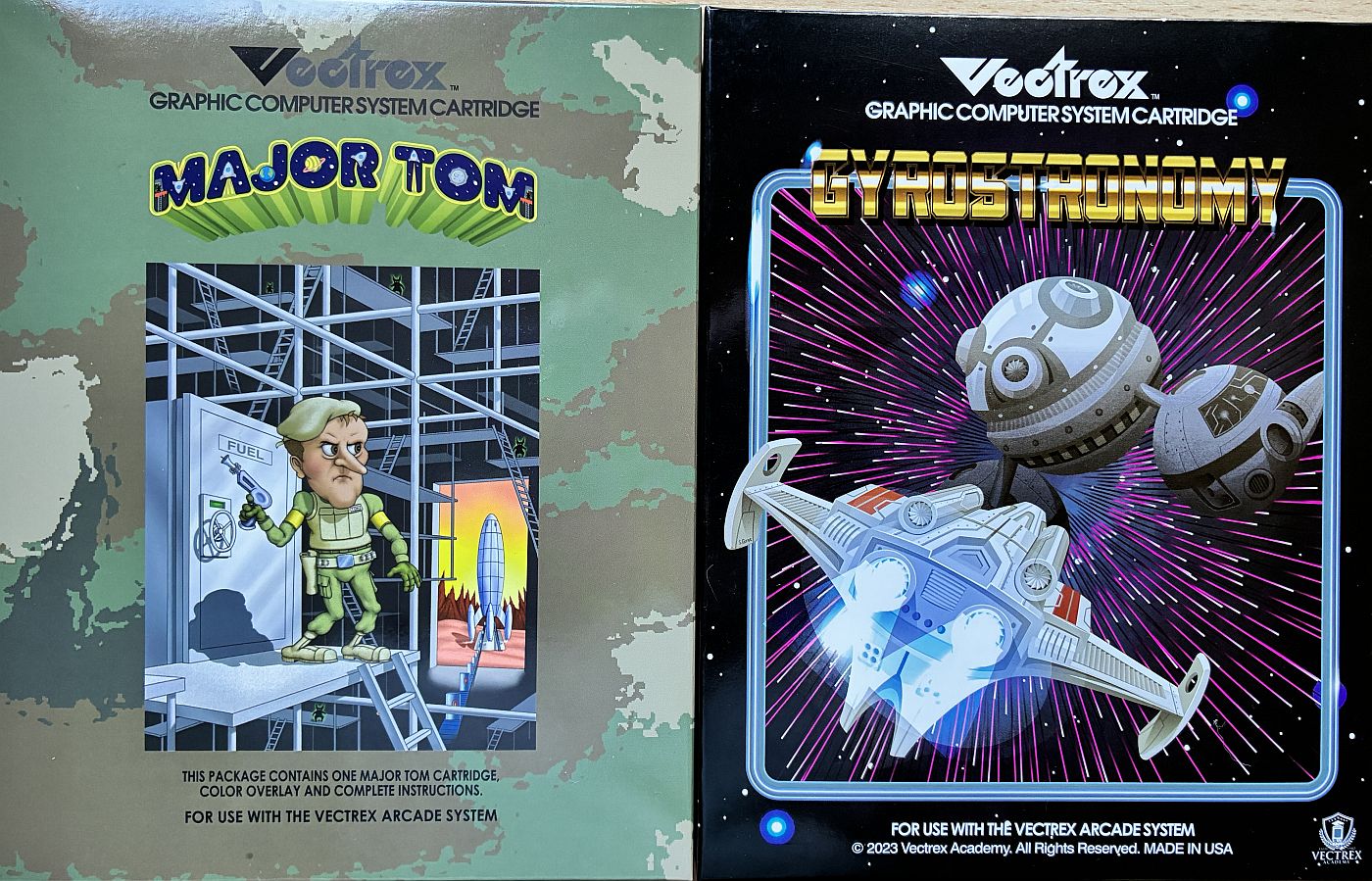 Major Tom und Gyrostronomy_Gyrostrology für Vectrex