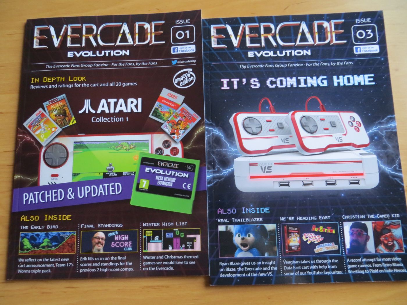 Evercade Evolution 01 und 03
