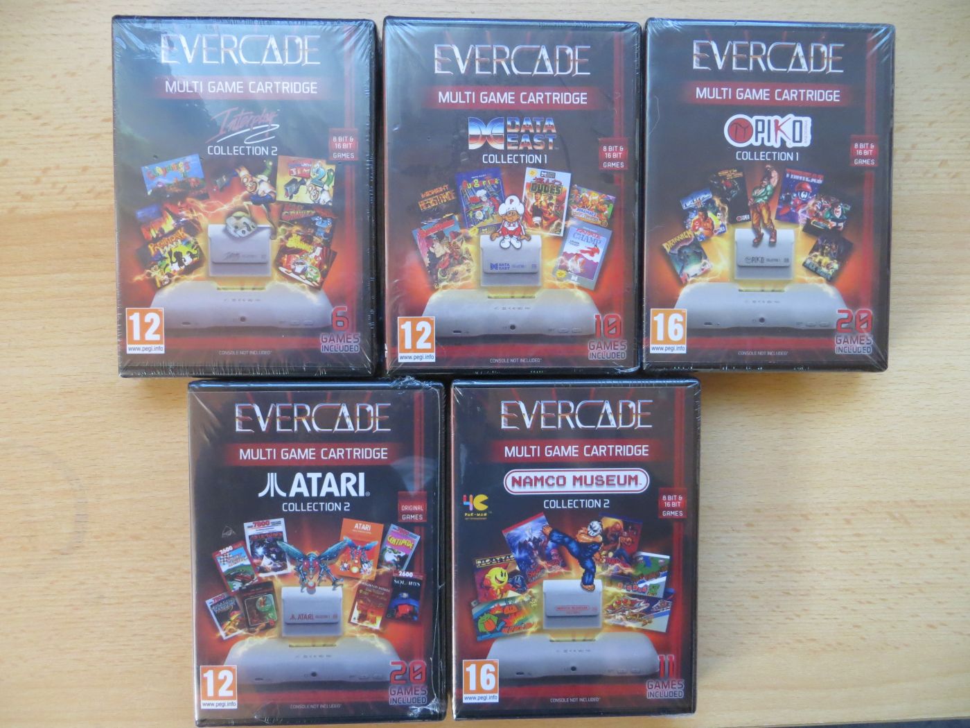 Evercade Spiele