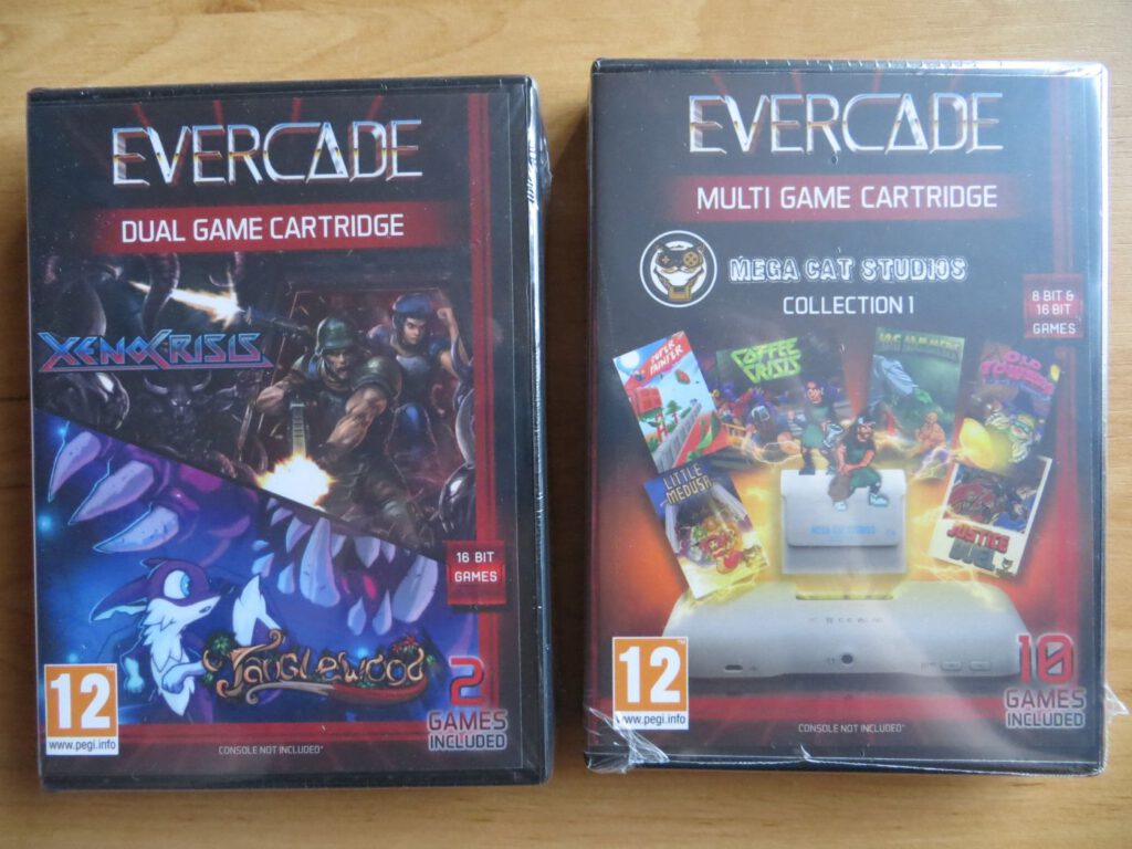 Evercade Spiele