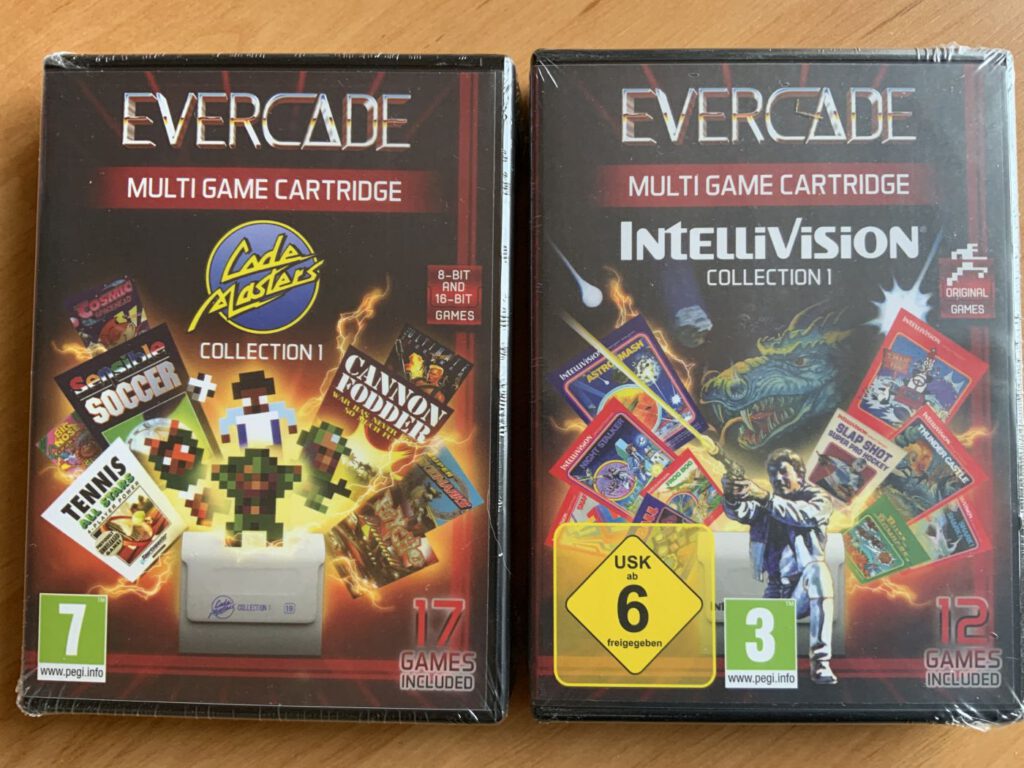 Evercade Spiele