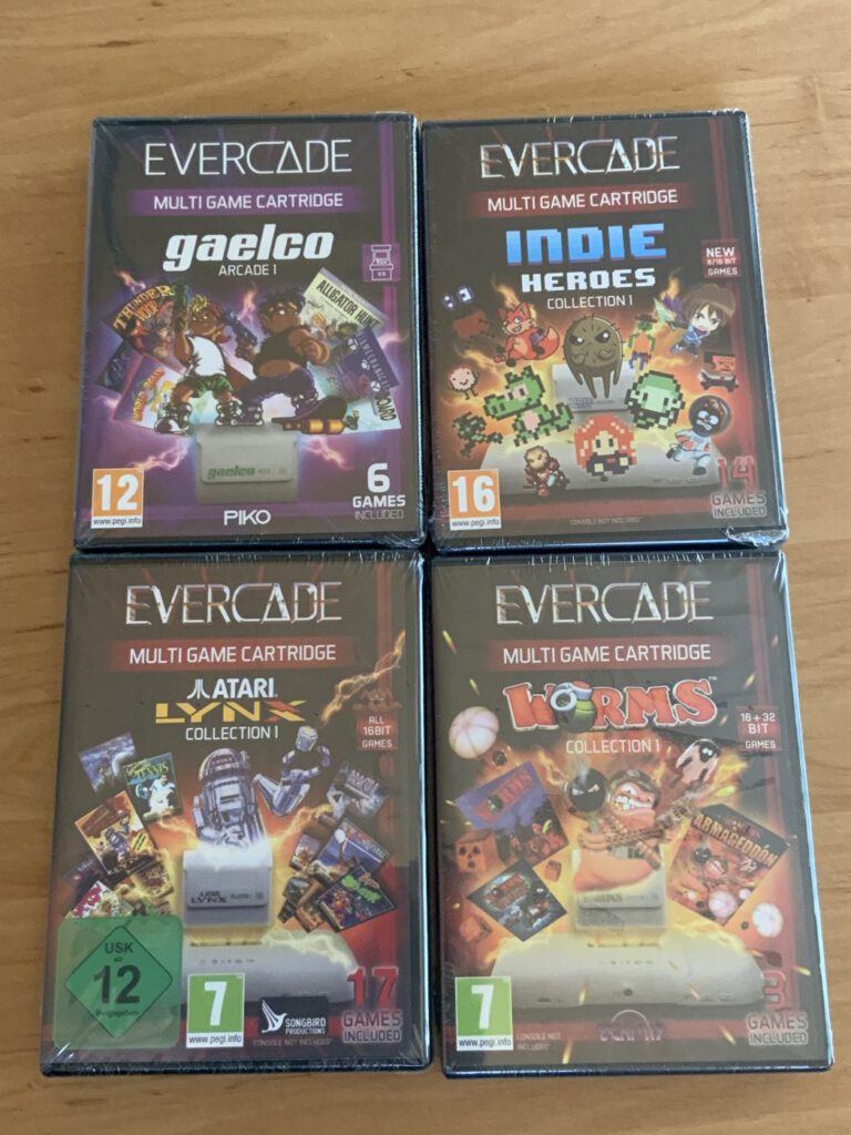 Evercade Spiele 3